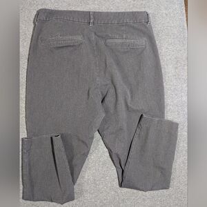 Old Navy Pixie High Rise ankle pants gray‎ size 14